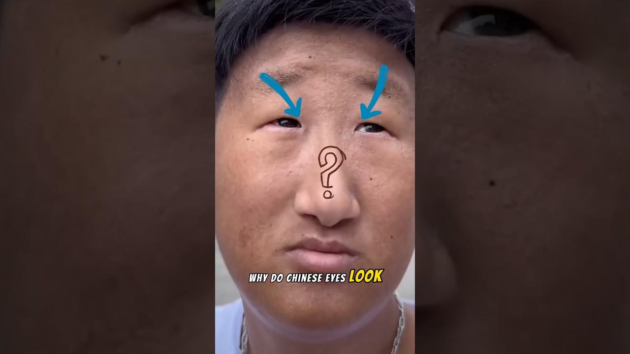 Why Do Chinese Eyes Look So Small? | 1 AM Curiosity 