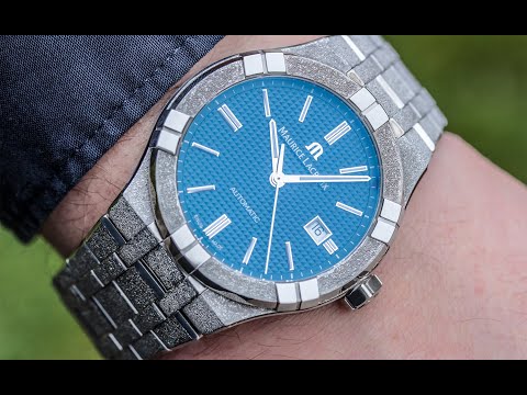 Maurice Lacroix AIKON BLUE ICE by TIMEENGRAVER