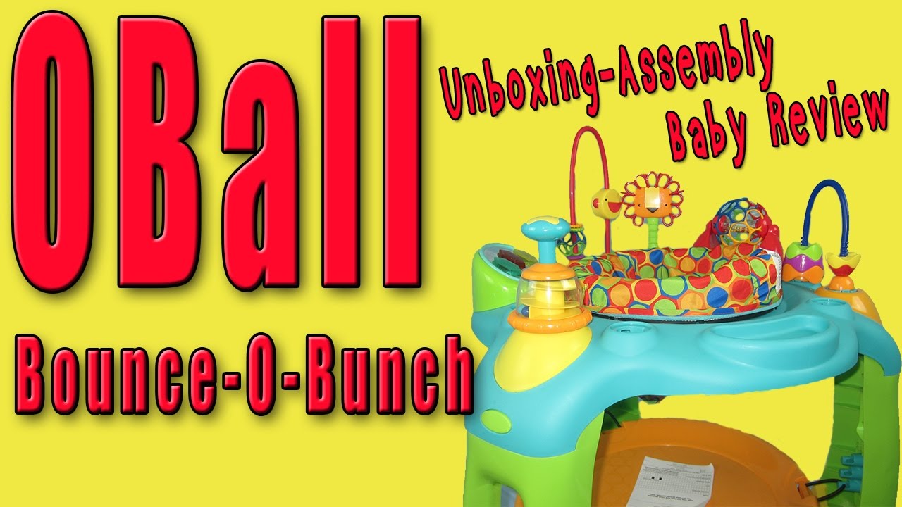oball bounce o bunch activity center