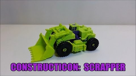 Transformers Generations: Combiner Wars Devastator; Scrapper Review! Bert the Stormtrooper Reviews!