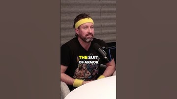 Chris Griffin doing his set in a suit of armour is comedy at its finest 😂