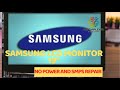 Samsung lcd monitor no power solve smps repair