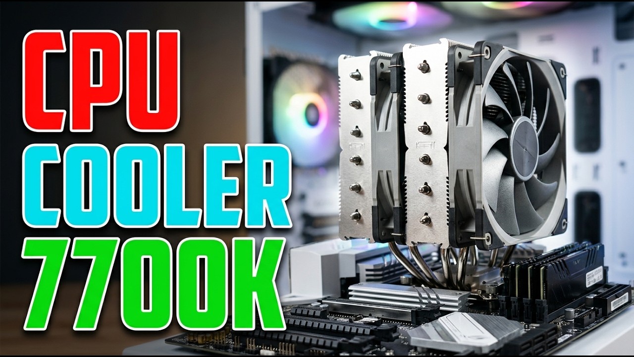 TOP 5 Best Cpu Cooler For I7 7700K 2026 - YouTube