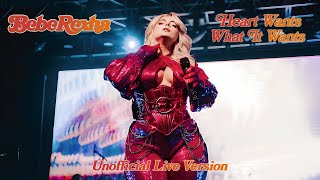 Bebe Rexha - Heart Wants What It Wants (Unofficial Live) Resimi