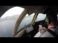 ATR 72 Palermo PUNTA RAISI Landing - PILOT VIEW