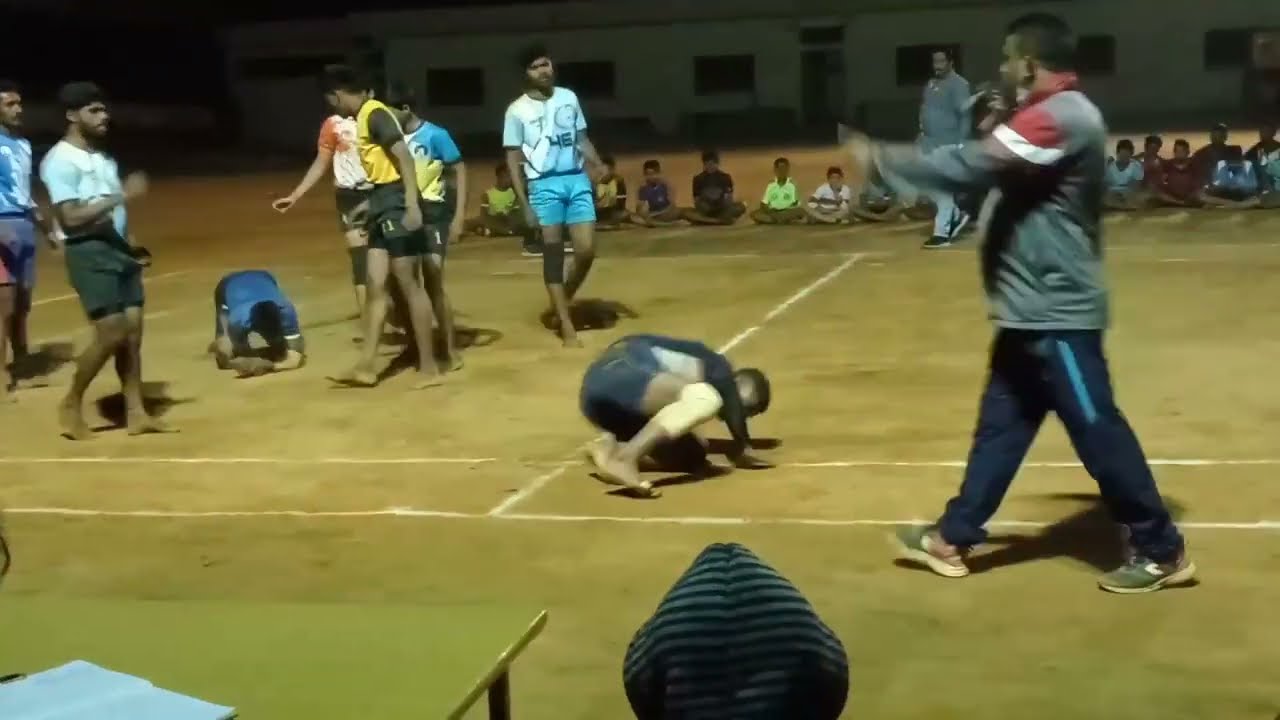 MY TEAM  Young Bulls ( vs) Marathahalli Bangalore kabaddi club ) high voltage match 