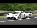 Pagani Huayra R with UNRESTRICTED Exhaust SOUNDS at Circuit Spa Francorchamps!