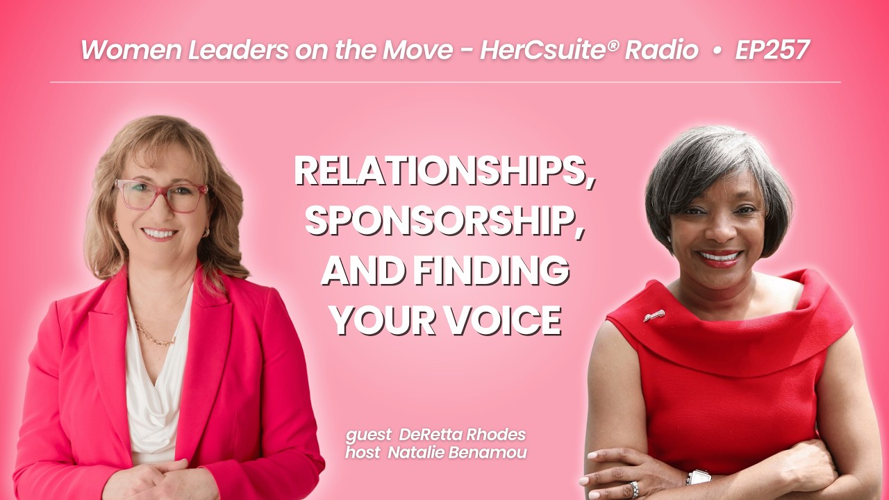 Relationships, Sponsorship, and Finding Your Voice with DeRetta Rhodes, PhD