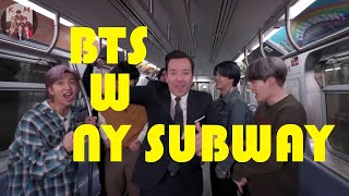 [POLSKIE NAPISY] BTS w nowojorskim tramwaju!