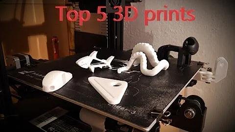 Top 5 amazing and useful 3d prints