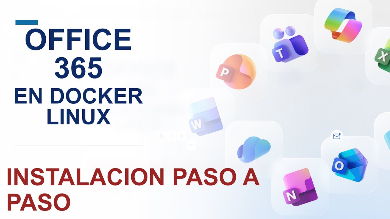 MS Office 365 en Docker Linux Equipo antiguo Instalación paso a