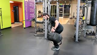 Backpack Single-Arm Row (CORRECT FORM): myFit Personal Training
