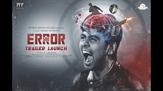 Official TRAILER of ERROR500 |  Jaswanth Jessie | Saandip Mytreya N | Mytreya Motion Pictures