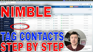 ✅  How To Tag Contacts In Nimble CRM 🔴