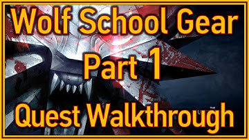 The Witcher 3: Wild Hunt - Wolf School treasure hunt (part 1)