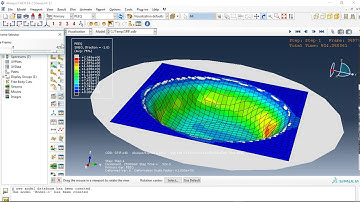 Simulation single point incremental forming (SPIF) in Abaqus