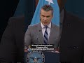 Hegseth on strait issues: "It's a wake up call for countries around the world"