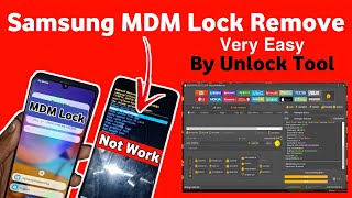 Samsung MDM Lock Remove Unlock By Unlock Tool | Samsung A12 MDM Lock Remove | @AMobileTech
