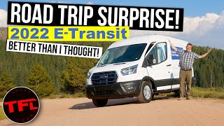 The New Ford ETransit Electric Van Is GREAT On a Road Trip for This One Reason!
