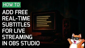 How to a Add Simple Real-Time Closed Captions to Your Live Stream