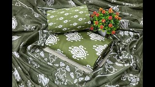 Soft Ikkat Cotton Material screenshot 5