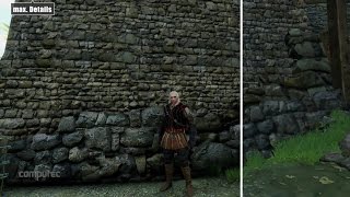 The Witcher 3 | Grafikvergleich / Graphics comparison | Min vs. Max | Preview