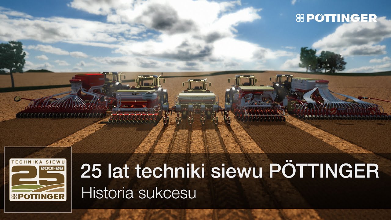 25 lat techniki siewu – nasza droga do pozycji eksperta w uprawie gleby i siewie | PÖTTINGER