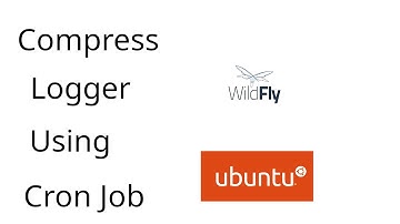 how to compress log file in wildfly 10 1 0 Final using Bash script
