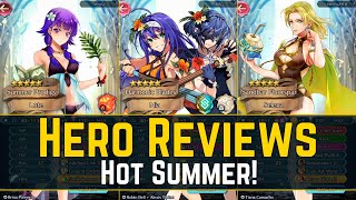 Hot Builds! Hot Summer! | ft. Lute, Mia & More! Hero Reviews #42 【Fire Emblem Heroes】