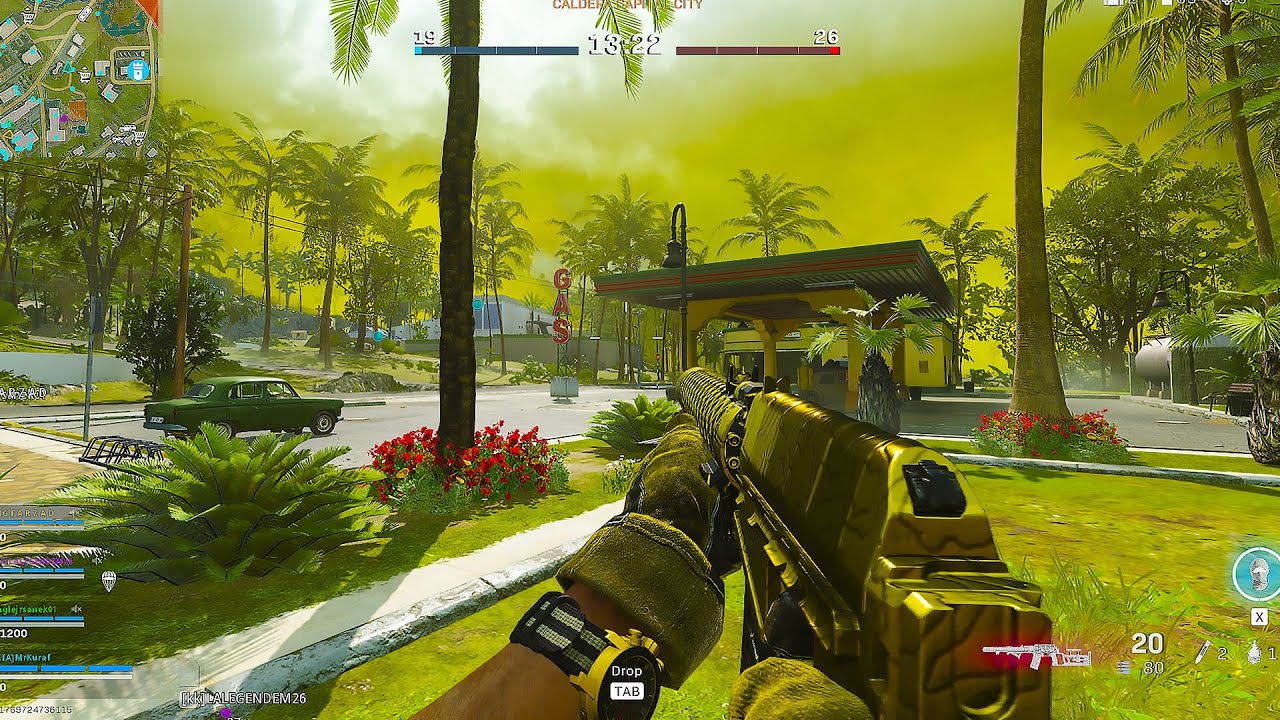 Call of Duty Warzone: Caldera Clash Large Team Deathmatch Gameplay