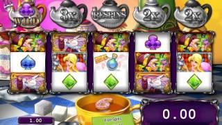 Alice in Wonderland   Mad Tea Party   Bonus Super Big Win screenshot 2