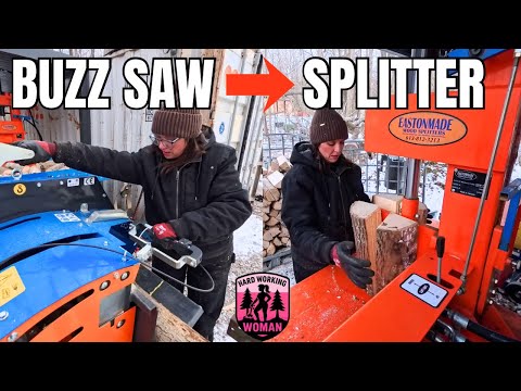 This Firewood Setup Is Ridiculously Efficient!