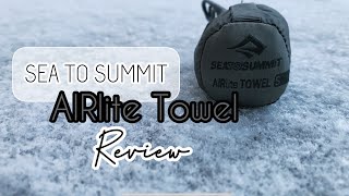Sea To Summit Airlite Towel Review 12 Days Of Gearmas