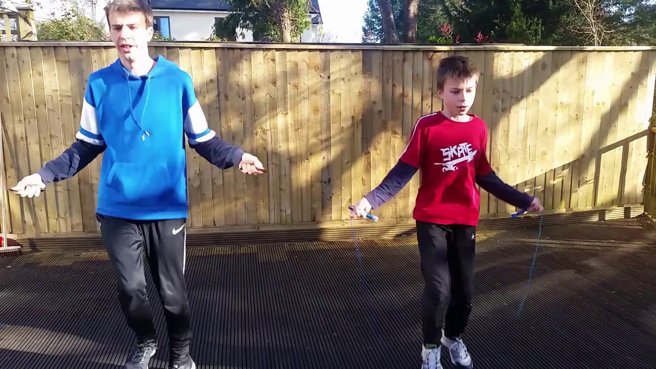 Day 1 of Lock-down Skipping Rope Challenge - YouTube