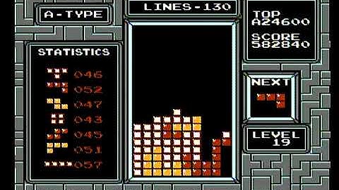 [NES Tetris] First Maxout plus Level 30 (1,069,360, maxout #11)