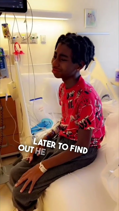 His dad flew home from the army to see his son in the hospital ❤️