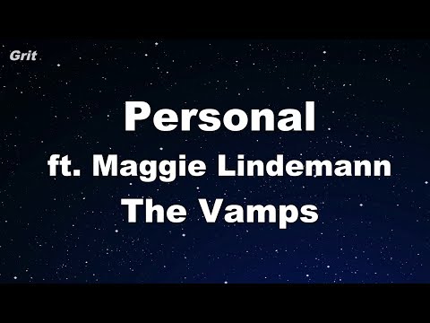 Personal - The Vamps, Maggie Lindemann Karaoke 【No Guide Melody】 Instrumental