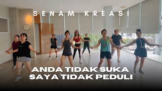 Download Lagu DJ ANDA TIDAK SUKA SAYA TIDAK PEDULI | Senam Kreasi | By : RiskySandy 🥳🫰🤩 MP3