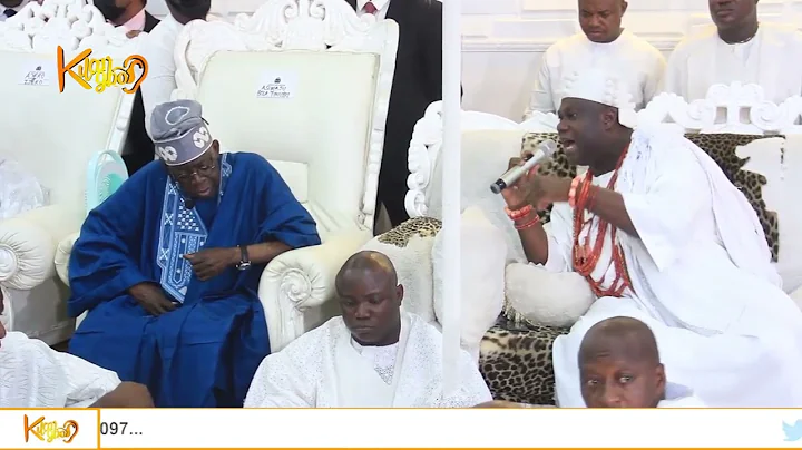 2023 Presidency: You Will Achieve Your Dream, Ooni Of Ife Endorses Tinubu, Receives Royal Prayers