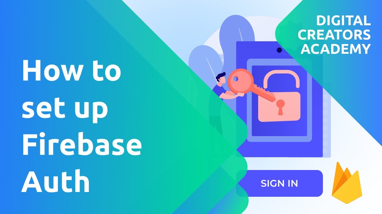 How to set up Firebase auth in your Andromo app