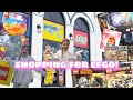COME SPEND THE WEEKEND WITH ME SHOPPING FOR LEGO!!!
