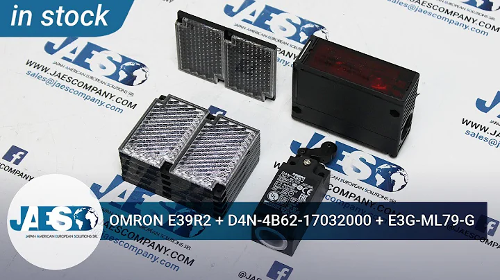 OMRON E39R2 + D4N-4B62-17032000 + E3G-ML79-G (IN STOCK IN JAES) Reflectors - Switches - Protocells