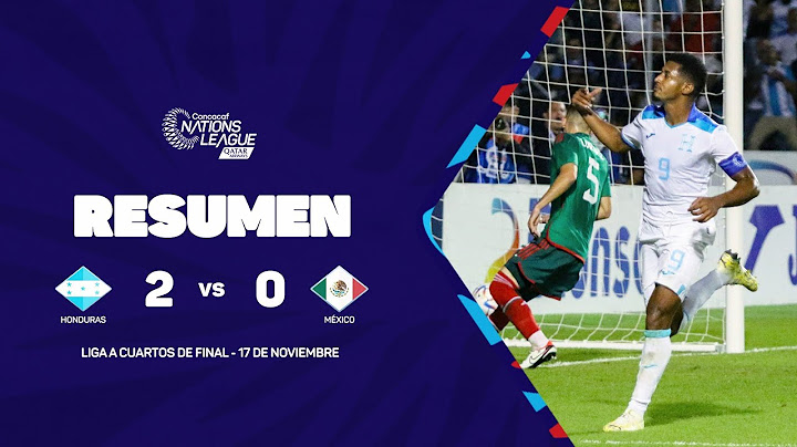 Resumen | Honduras vs México | 2023/24 Concacaf Nations League