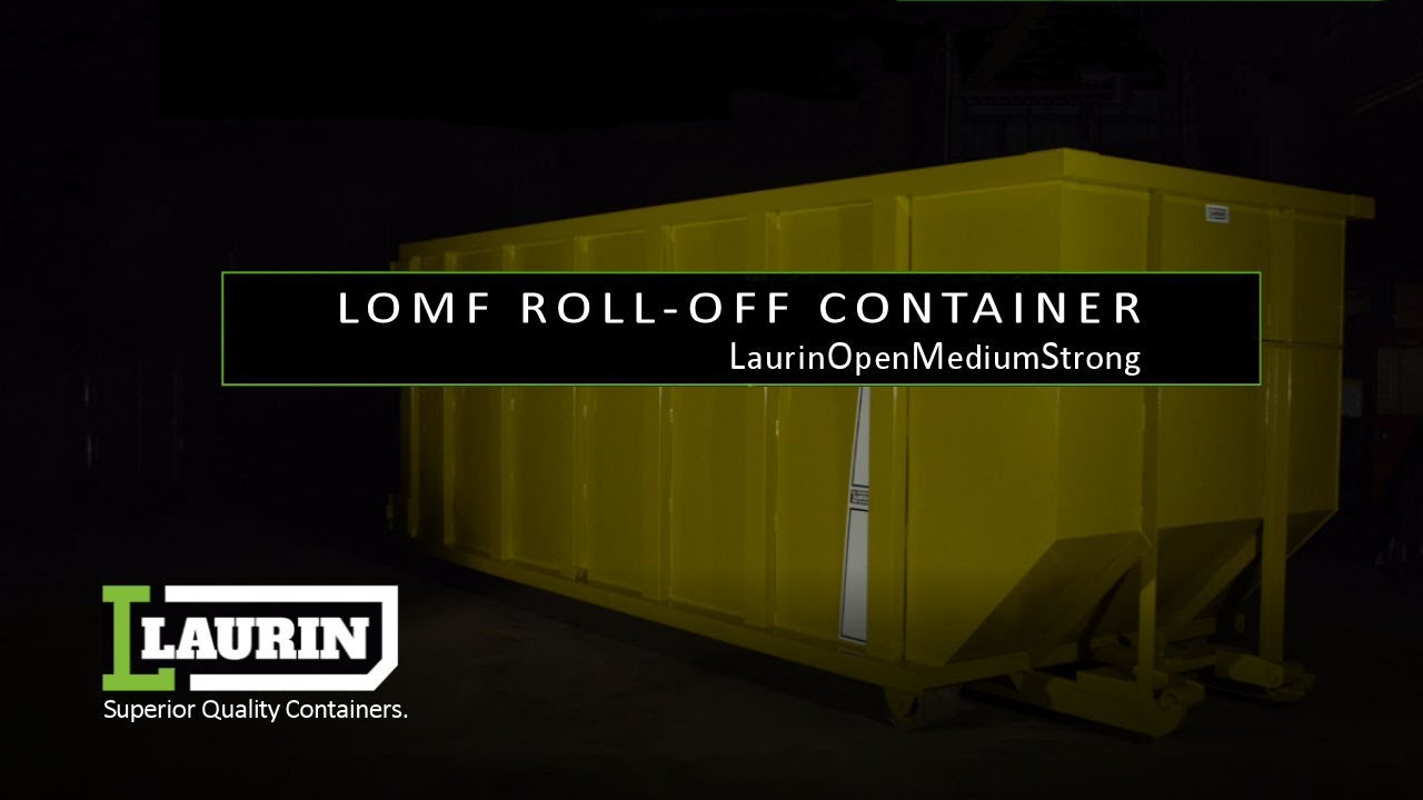 Laurin Containers: LOMF roll-off containers (Medium Heavy Duty)