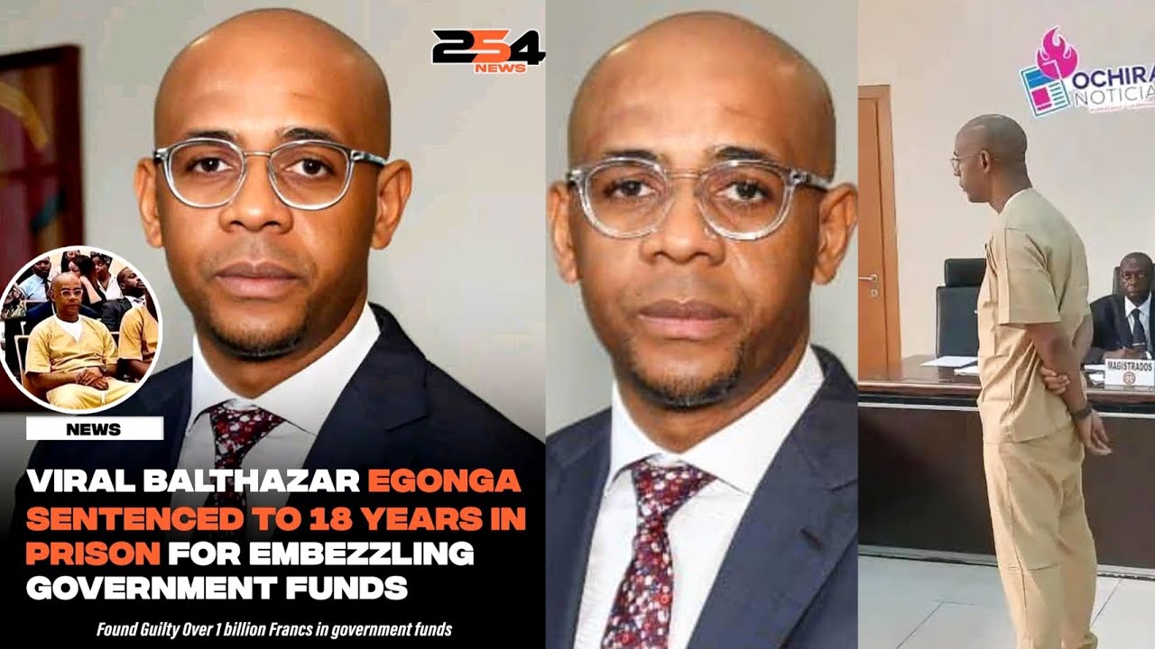 Balthazar Egonga sentenced to 18 in Pr!son for Embezzling government funds 😲