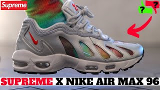 WHY I LIKE SUPREME x NIKE 'BRICKS'! Air Max 96 Review + On Feet