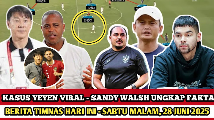 🔴 GEGERKAN PUBLIK - DIBONGKAR SANDY WALSH - PEMBENCI STY TUMBANG ⁉️BERITA TIMNAS INDONESIA