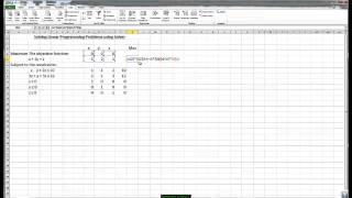 Introduction to Solver