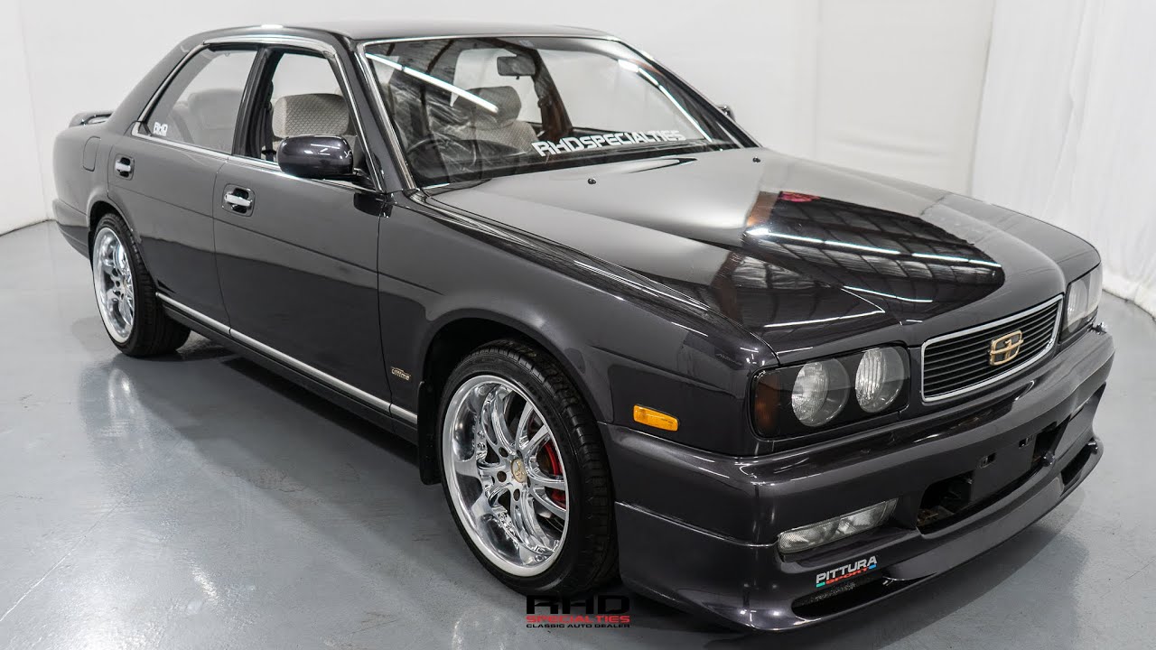 1992 Nissan Gloria Gran Turismo Ultima - YouTube