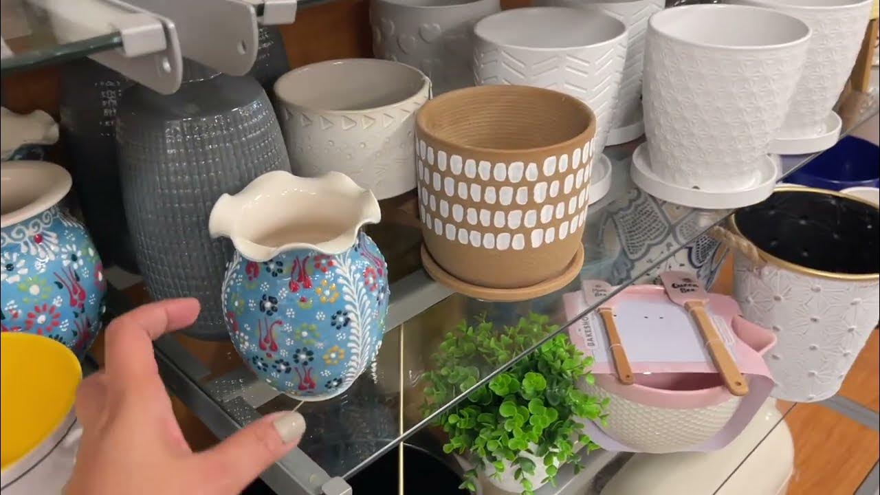 TJ MAXX HOME DECOR POTS AND PLANTS WALL ART SHOP WITH ME 2021 YouTube